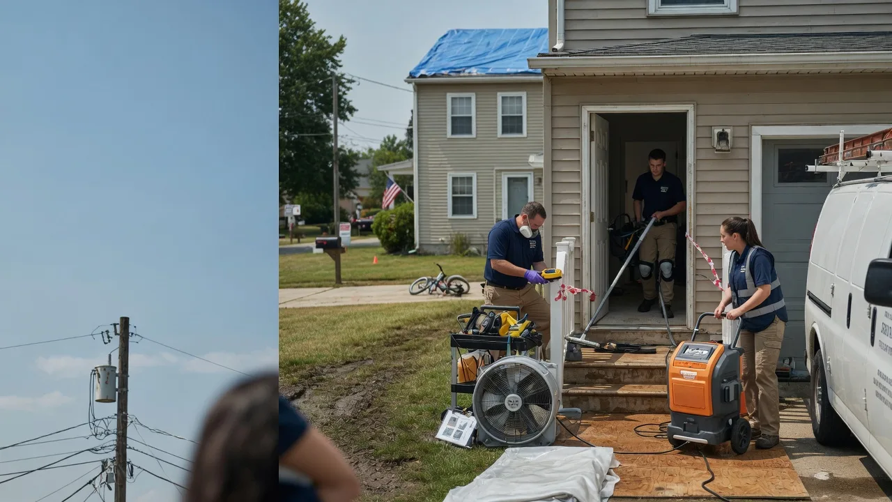 Water Damage Repair in Kiahsville, WV near me